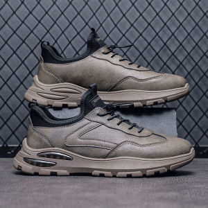 IELGY Mens Shoes Summer New Leather Waterproof Sneakers