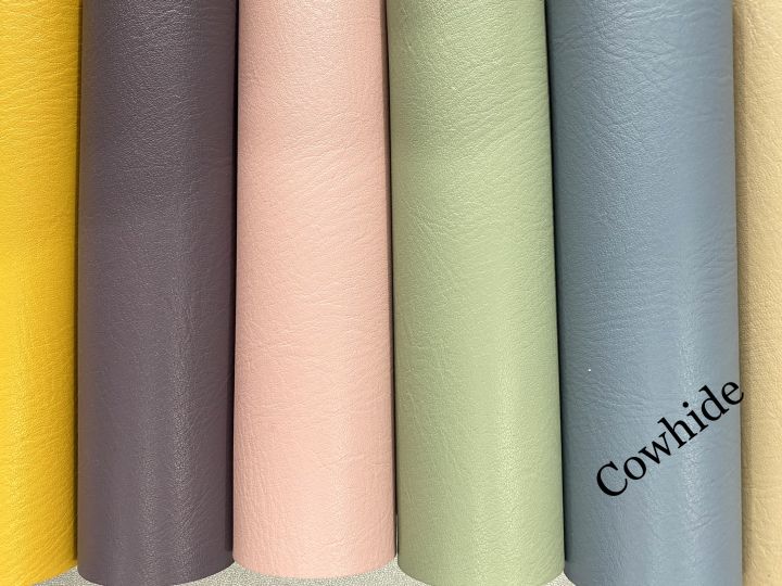1 METER SANGRA Cowhide Faux Leather Vegan Leather Fabric & material for