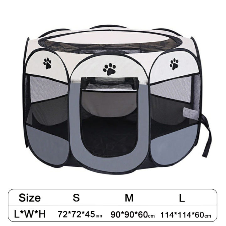 🔥[Ready-Stock]Cat Tent Folding Cat House Cat Cage Portable Outdoor ...