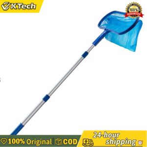 【Free Shipping】 Premium Swimming Pool Skimmer Net with Telescopic Pole for Quick Debris Removal from Pools and Ponds