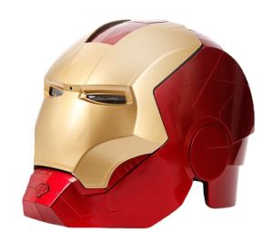 ✅Ready Stock✅ 1:1 Adult Iron Man Mk42 Helmet Manual Closure Mask Cosplay Motorcycle Movie Head Led Can Cosplay Costume