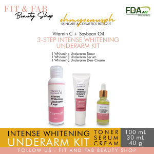 OMV BIG SIZE Underarm Whitening Set (3-in-1 Intense Underarm Whitening Kit)