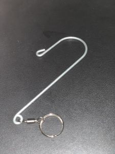 10 ชิ้น ตะขอเกี่ยวแบบหมุนได้ 360 องศา ใช้แขวนต่อกับลวดแขวนกระถางต้นไม้