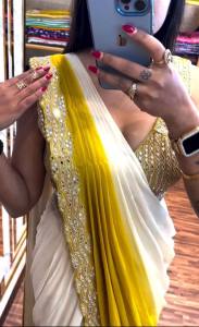 [PRE ORDER] SAREE READY TO WEAR OR BLOUSE READY MADE  ~ Delivery Lead Time : 10 days