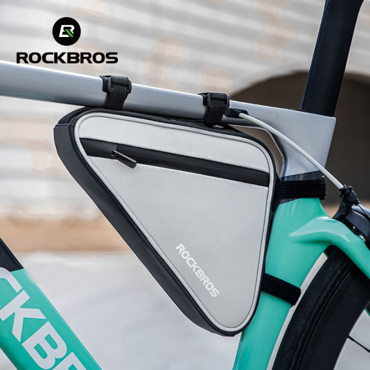 Rockbros Xe Đạp Túi tam giác Phản Quang Lớp Lưu Trữ phía trước xe đạp ...