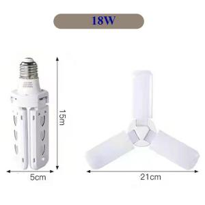 Bóng Đèn Led Siêu Sáng Hình Cánh Quạt 3 Cánh 4 Cánh Chuôi E27 Siêu Tiết Kiệm Điện