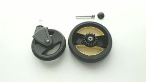 Stroller Wheel For 4 in 1 Carseat Baby Cart Front Or Rear Pram Wheel Compatible Similar Foofo Doon Pushchair Accessories