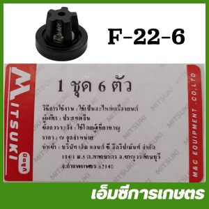 F-22-6 วาล์ว 6 หุน ปั๊มพ่นยา 3 สูบ ***เช็คขนาดก่อนสั่งซื้อ***