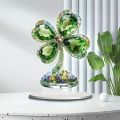 Bluethy St Patrick Day Centerpiece Tabletop Festival Decoration St Patrick's Day Acrylic Table Sign 2d Irish Shamrock Leprechaun Ornament for Home Office Desk Shelf Decor Festive Indoor Decoration Gift. 