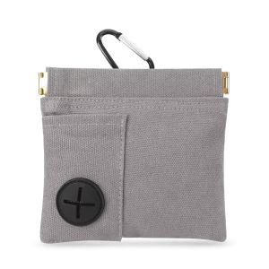 OUTOPEN Portable Design Pet Training Waist Bag Oil Resistance Large Capacity Pet Snack Container Easy To Clean ic Closure Pet Feeding Bag Outdoor Activities