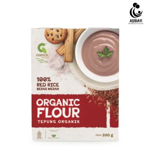 Gasol Tepung Beras Merah Organik Whole Red Rice Organic 100%