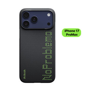 PITAKA iPhone 17 ProMax/Pro - Ultra-Slim Edge Case (NoProblemo) - Magnetic/PitaTap™ Button