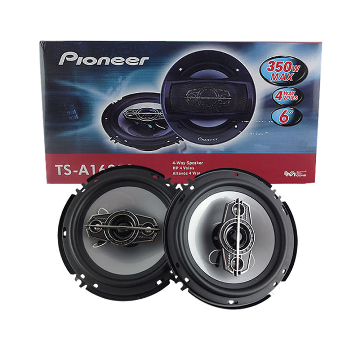 Pioneer TS-A1695S inches Car Speaker PAIR Car Stereo Audio