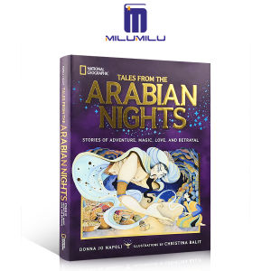 Original English Books National Geographic Tales From The Arabian Nights Hardcover Full Color Picture Books for Childrens Education