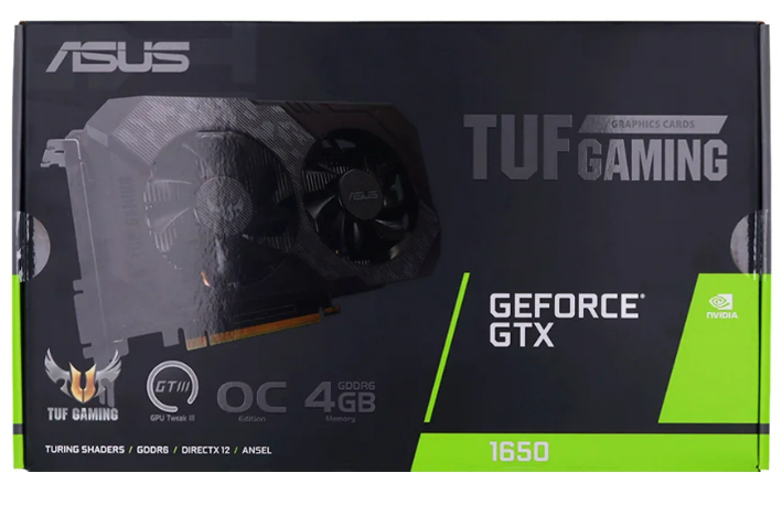 การ์ดจอ VGA (การ์ดแสดงผล) ASUS TUF GAMING GEFORCE GTX 1650 V2 OC