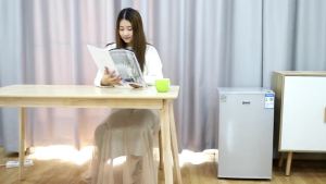 60L Single Door Mini Refrigerator Small Household Mini Refrigerator Double Door Freeze Storage Three Door Dormitory Full Rental