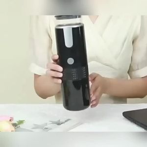 170ML Electric Coffee Machine Portable Ground Coffeer Wireless Compatible with Capsule & Ground Coffee for Camping Travel Hiking