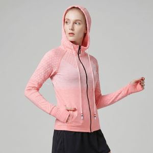 Oppa Style Shop JAKET HOODIE JACKET LARI WANITA RUNNING OLAH RAGA GYM TRAINING YOGA