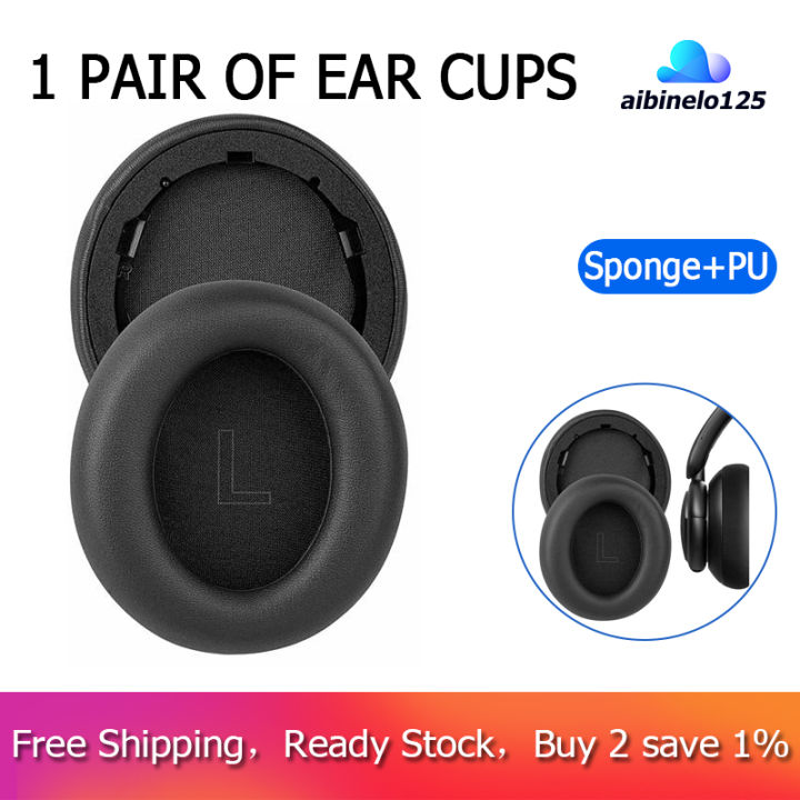WEEKS Replacement Q35 Earpads For Anker Soundcore Life Q30 Headphones Noise Cancelling Protein Leather Headset Ear Pads Ultra Soft High Density Memory Fo