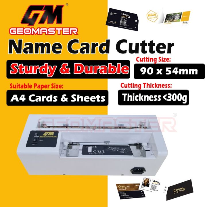 Geomaster Name Card Cutter , Heavy Duty Name Card Cutter - 90*54mm | Lazada