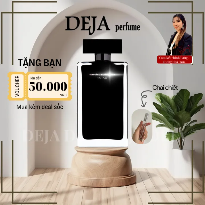 (10ml) Nước hoa chiết Narciso Rodriguez For Her EDT (Nars Đen Cao) cho ...