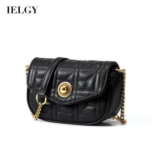 IELGY small bag female texture small fragrance style chain bag foreign ins wild chain messenger female bag