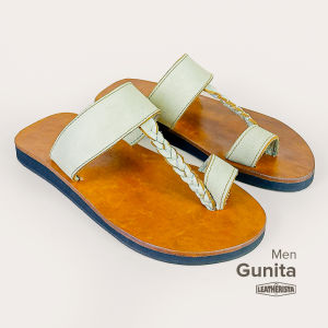 Leatherista Lokal Gunita (Leather One Finger Slippers for Men)