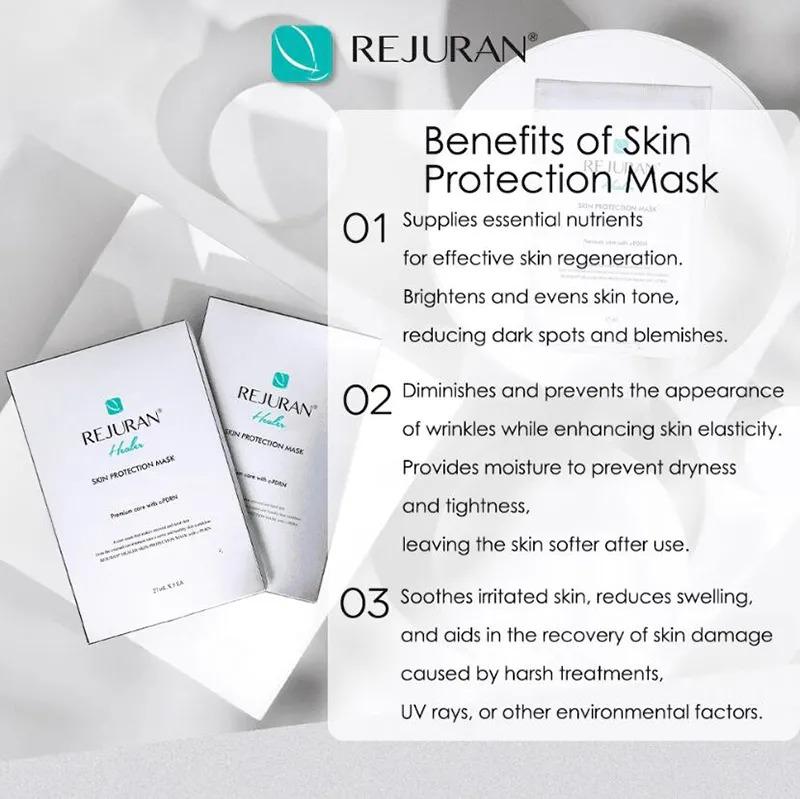 100% Original] REJURAN Skin Protection Sheet Mask 27ml*5ea ( in