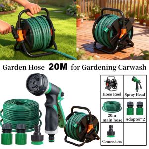 High Pressure Garden Hose Water Pipe Plastic Anti-Freeze for Irrigation And Car Wash Connecting Tap Home Use Reel