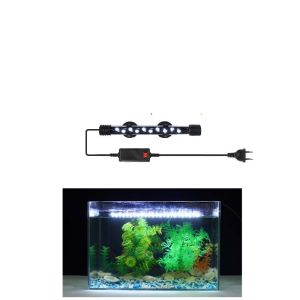TEWUB Fish Tank Clip EU/US Plug Underwater Decor Color Lights LED Lighting Planted Freshwater Aquarium LED Light Fish Tank Light Plants Grow Lights Aquarium Lamps