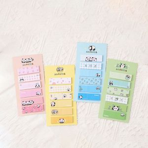 MAGIC Kawaii Panda Sticky Notes Creative Cartoon Memo Pad Bookmark Girl Heart Note Pads To Do List
