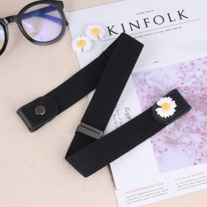 Thắt lưng/ dây lưng dây NỊT THUN móc quần tụt bóp eo co giãn điều chỉnh kích cỡ cúc bấm 2 bên vải thun