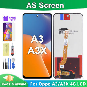 LCD For Oppo A3 4G 5G CPH2683/A3X 4G 5G CPH2641/A3 Pro LCD Display Touch Screen with Frame Replacement