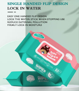 【COD】80 sheets Bella Miss Baby wipes/ Hand mouth wipes (Unscented)