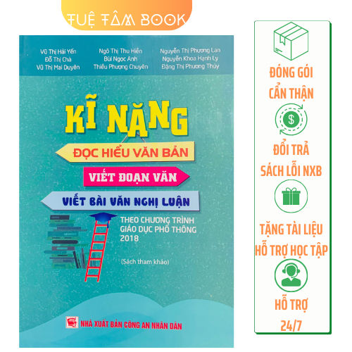 Sách - Kĩ năng đọc hiểu văn bản Viết đoạn văn Viết bài văn Nghị luận