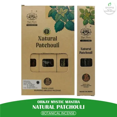 Dupa India Aromaterapi Botanical Incense - Orkay Natural Patchouli