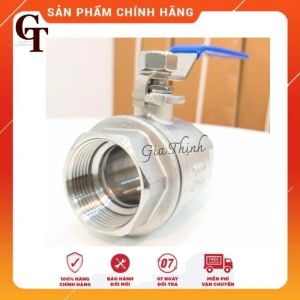 Van Bi Inox 201 - Khóa Tay Gạt Ngang Ren Trong s60