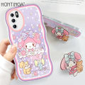 เคส Hontinga สำหรับ OPPO A16S A16 A17K A17 OPPOa17เคสใสใสเคส Oppoa16อะนิเมะคัตเกิร์ลซิลิโคนนิ่มเคสยางกันกระแทกเต็มตัวเคสโทรศัพท์เคสนิ่มสำหรับเด็กผู้หญิง. 