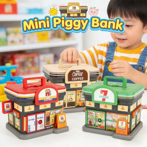 Piggy Bank Coin Bank Money Box Mini Safe Savings Box Cute Animal Design Desk Decor Kids Gift