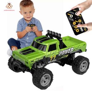 Welcomehome 1/64 RC Car All Terrain Off-Road Monster Truck 2.4GHz Remote Control Truck Christmas Birthday Gift for Kids