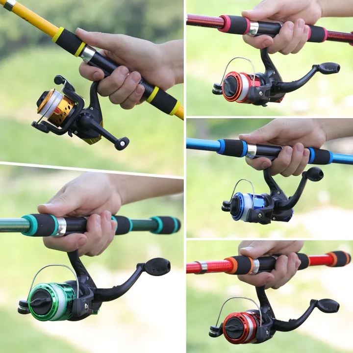 [COD]Fishing Rod Set Full Set 1.8mTelescopic Fishing Rod and Fishing ...