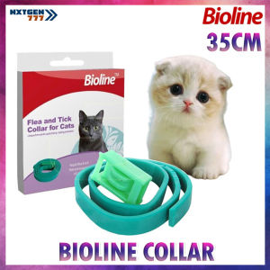 (VARIATION)Bioline Flea & Tick Cat Collar 35cm/Dog Collar 60cm Adjustable Soft Long Lasting Cat Collar/Dog Collar