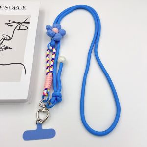 NEXTYOO 3 trong 1 Dây đeo điện thoại Có thể điều chỉnh Đầy màu sắc Dây đeo cổ Thời trang Đa chức năng Dây đeo chéo