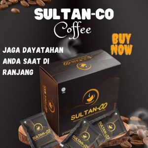 Kopi Sultan Co - Kopi Vitalitas Pria Dewasa - Aman 100% - 1 box isi 2 pcs