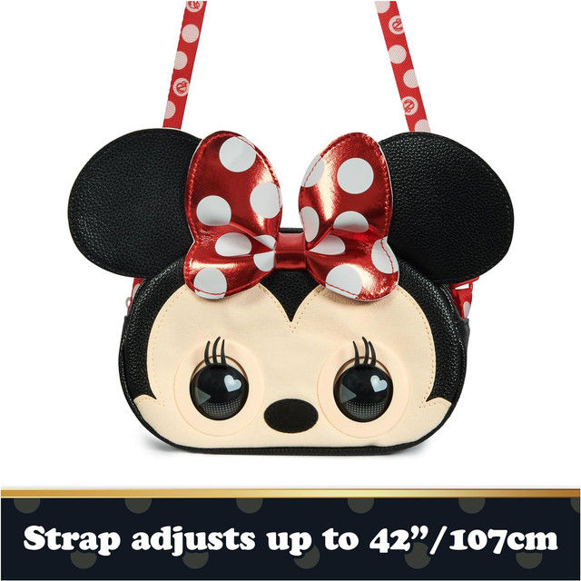 Mainan Tas Plush Interaktif Purse Pets Disney Tas Plush Minnie