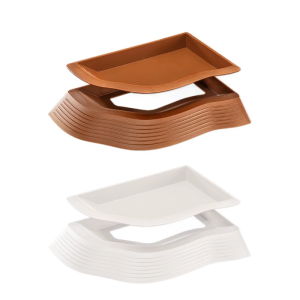 Reptile Feeding Bowl with Ramps Tortoise Water Dish Bathing Pool Aquariums Decoration for Turtles Bearded Dragon