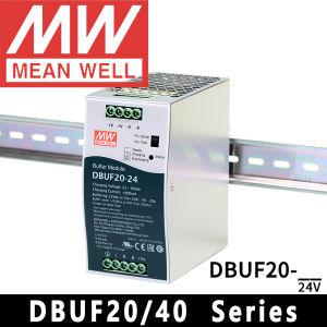 Original Mean Well DBUF20/40-24 meanwell 24V/20A DIN Rail Type Buffer Module