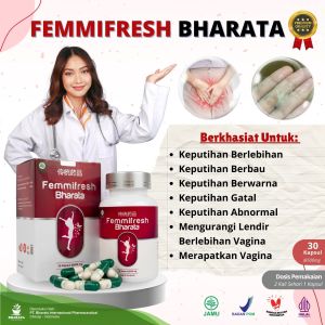 Obat Keputihan Ampuh Original | Obat Keputihan Bau Gatal | Obat Keputihan Abnormal Femmifresh Bharata Herbal Asli Original