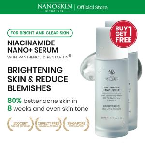 Buy 1 Get 1 Nano Skinz SG Niacinamide Serum 30ml Gentle Daily Facial Skincare Essence Supports Natural Balanced Skin Complexion For Daily Face Care