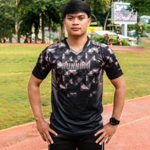 Kaos Lari Pria Wanita Dry Fit – Jersey Running olahraga outdoor